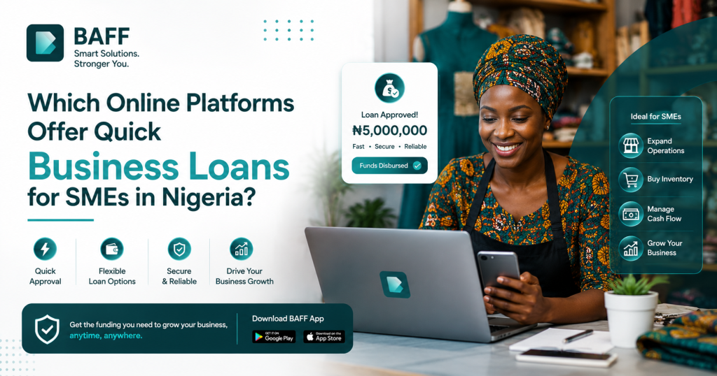 Which Online Platforms Offer Quick Business Loans for SMEs in Nigeria