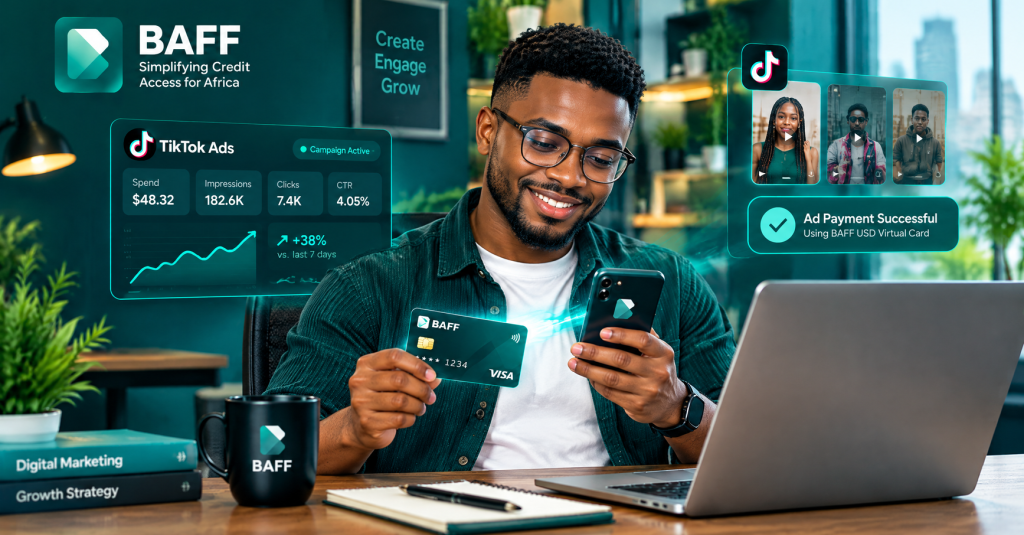 Best Virtual Card for TikTok Ads in Nigeria: Use BAFF