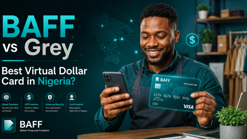 BAFF USD Virtual Card Review: BAFF vs Grey — Best Virtual Dollar Card in Nigeria?