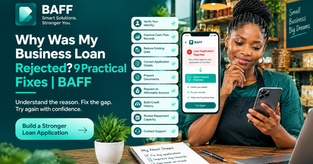 A rejection is not the end. Find causes, practical fixes, and responsible next steps for Nigerian traders, freelancers, and small businesses.