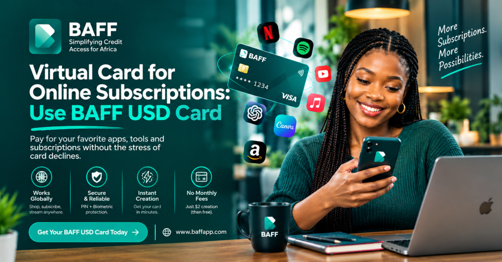 virtual card for ChatGPT and Canva