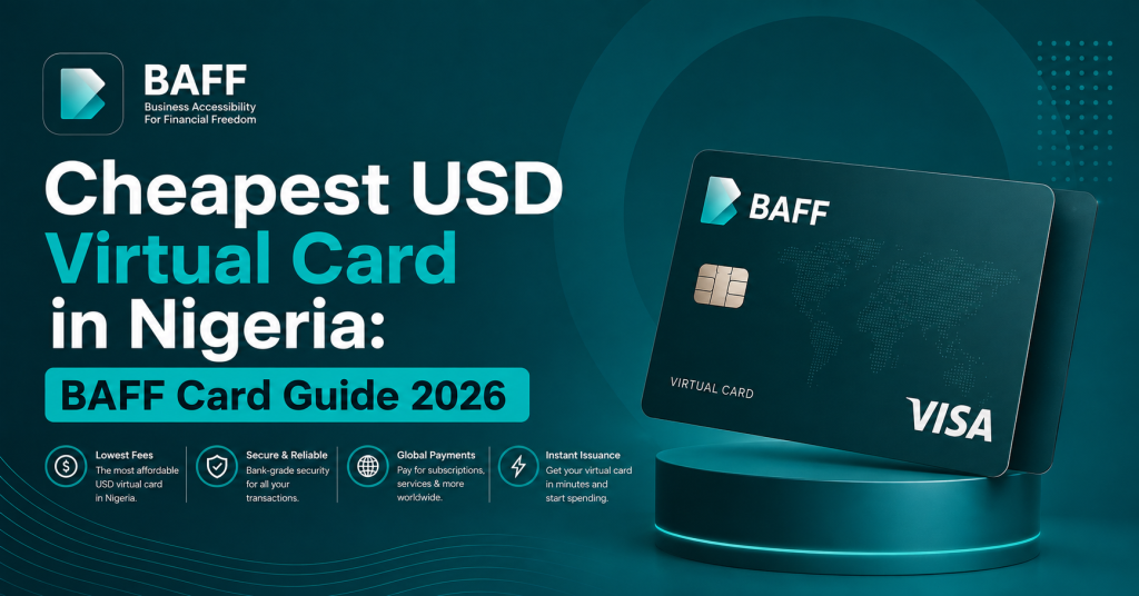 What is the cheapest USD virtual card in Nigeria