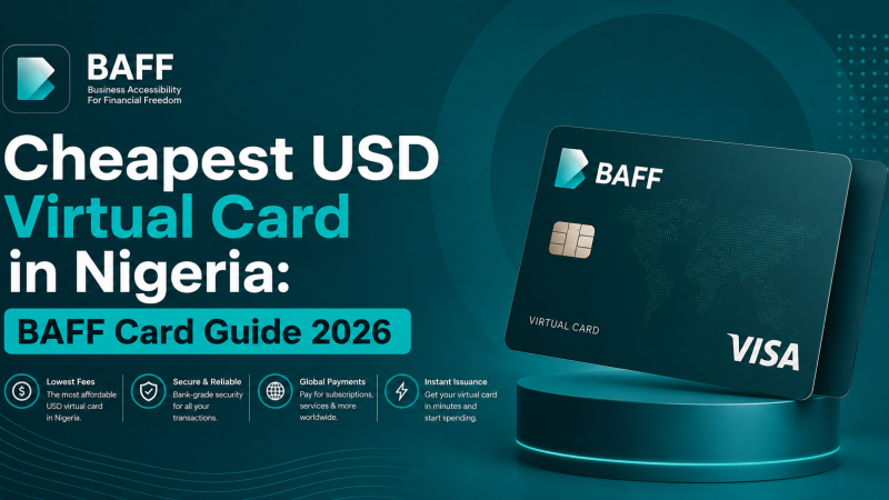 What is the cheapest USD virtual card in Nigeria